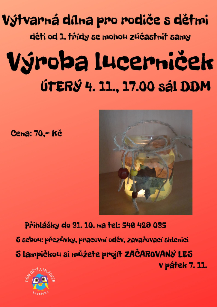Výroba lucerniček