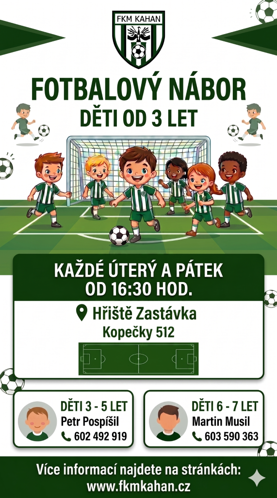 Nábor malých fotbalistů