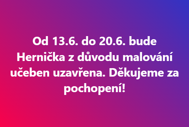 Uzavřená herna