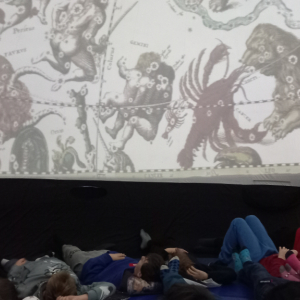 Promítání planetária